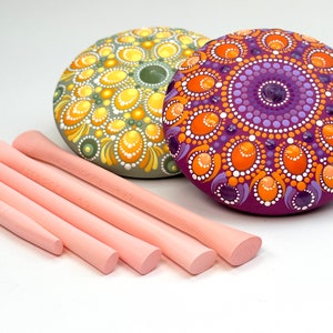 Ovale Dotting-Tools für die Punktmalerei, Punktierungs-Werkzeug für ovale Punkte beim Mandala-Steine malen, Malwerkzeug für Mandala-Kunst Bild 2