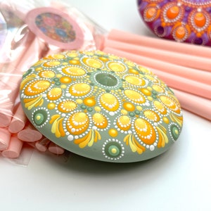 Oval dotting tools for dot painting, dotting tool for oval dots when painting mandala stones, painting tool forgot mandala art image 6