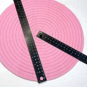 Mandala ruler for drawing circles for dot mandala painting, compass ruler, drawing tool, mandala circle stencil, center finder, dot art