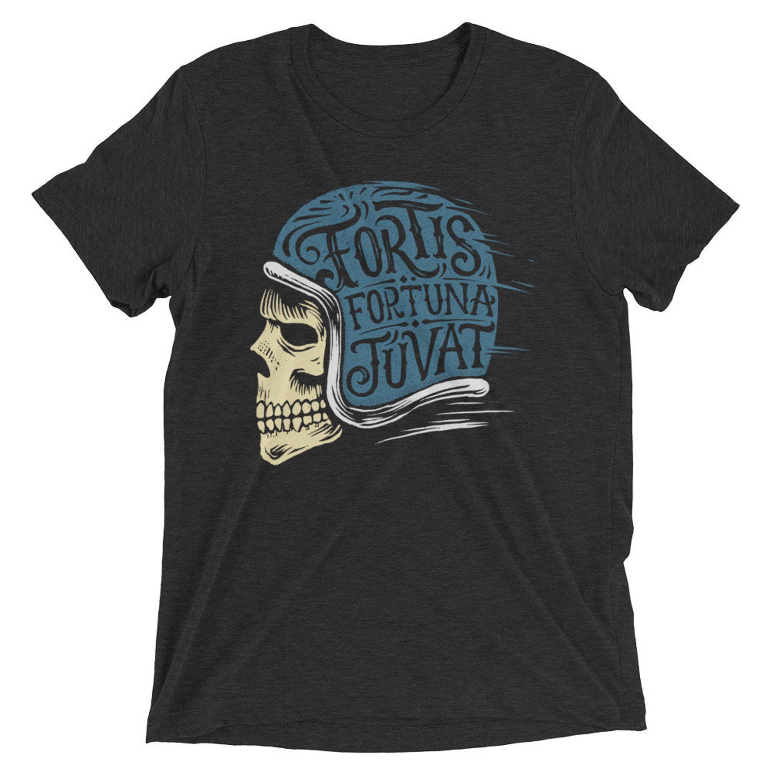 Fortis Fortuna Juvat colore tshirt Etsy
