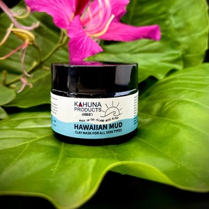 Hawaiian Mud Clay Mask: Cleansing Exfoliant for Sensitive Skin