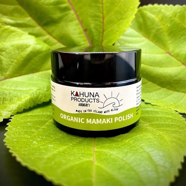 ORGANIC MAMAKI POLISH | Face Body Scrub | Exfoliant | Dead Skin Remover | Pore Cleaner | Gentle Scrub | Scrub | Cleaning Scrub |