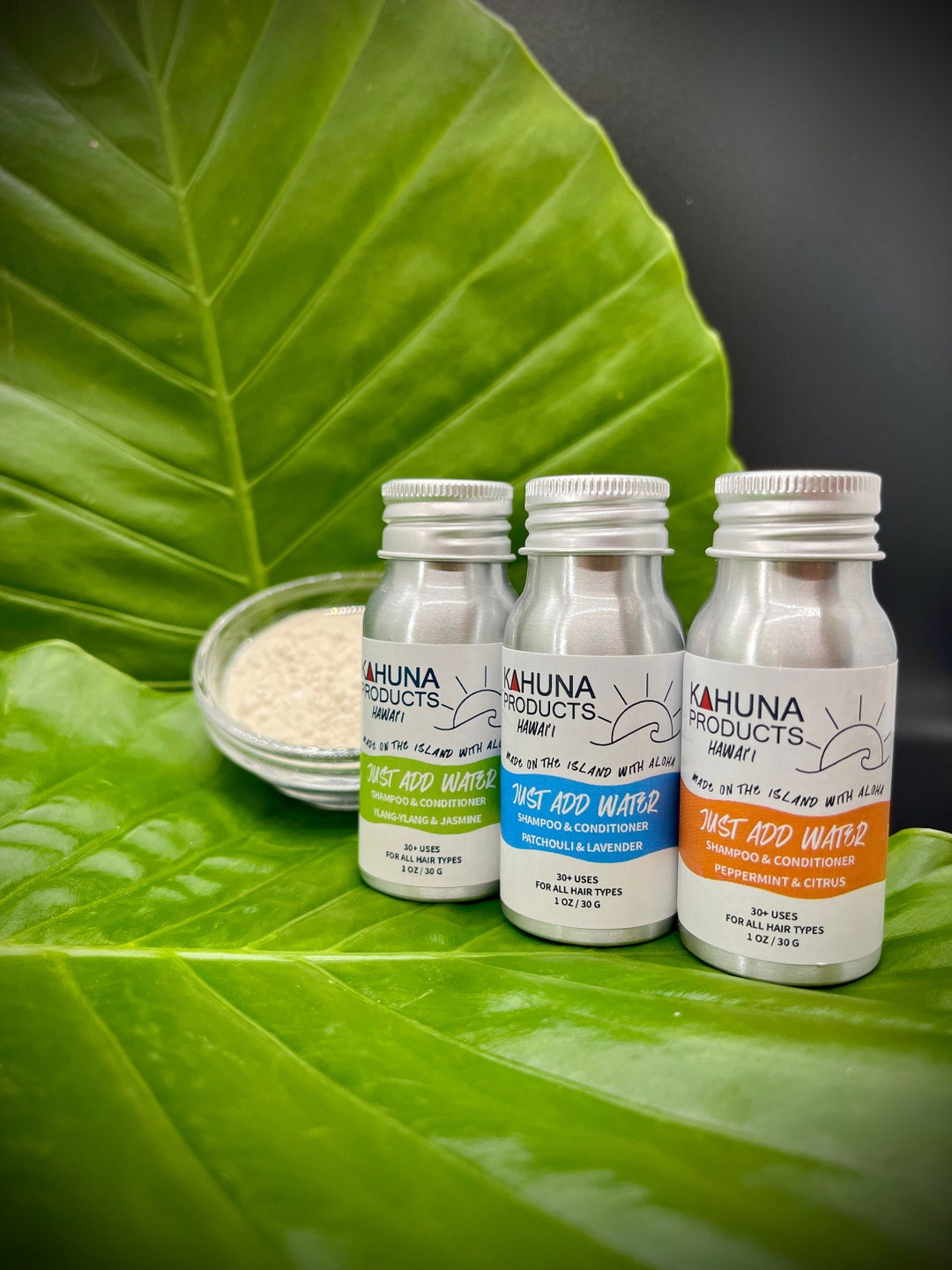 JUST ADD WATER Shampoo Conditioner Plant Based Shampoo Ecofriendly