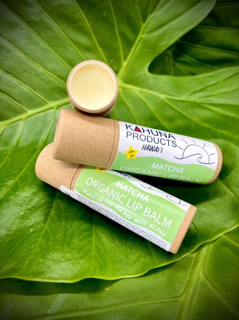 ORGANIC LIP BALM Hyaluronic Acid Zinc Oxide Lip Etsy