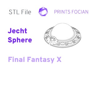 Jecht Sphere, Final Fantasy X - STL Files