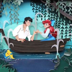 The Little Mermaid- Kiss the Girl Print