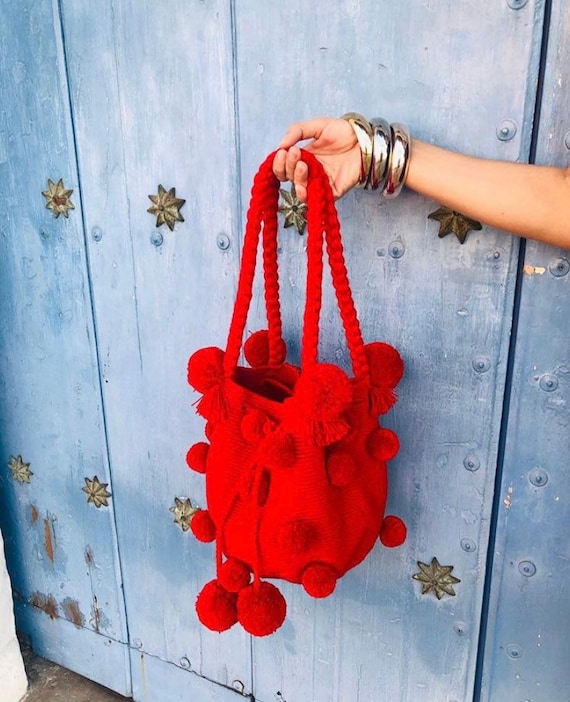 pom pom bag