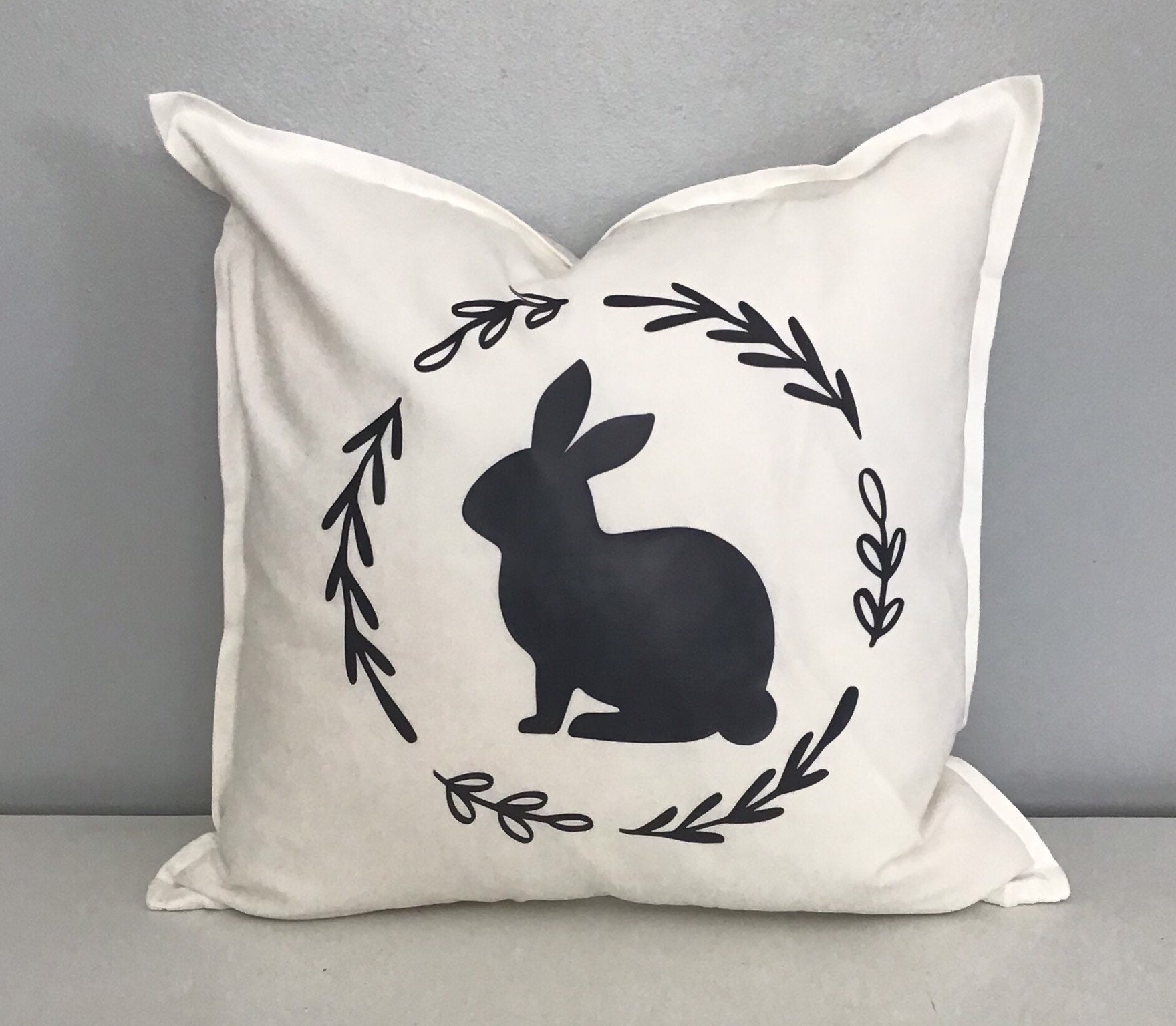 easter bunny pillow