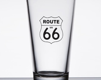 Route 66 - Pint Glass