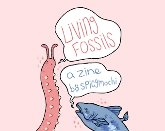 Living Fossils Zine - Digital Download Book PDF