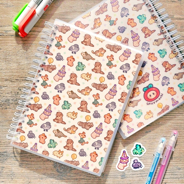 Animal Party Reusable Sticker Book / 5x7 Sticker Collecting book / Series 2