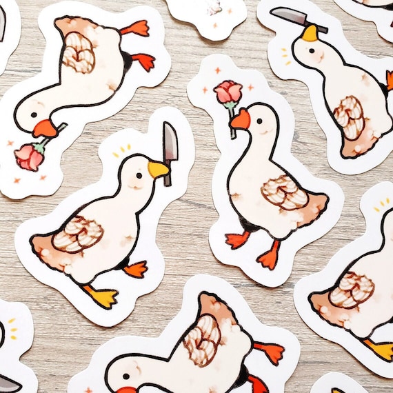 Choose Your Goose Stickers / Cute Animal Stickers / Laptop Stickers / Vinyl Stickers