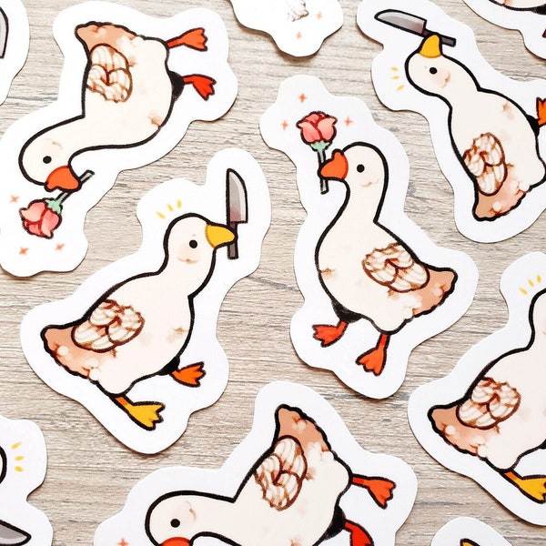 Choose Your Goose Stickers / Cute Animal Stickers / Laptop Stickers / Vinyl Stickers