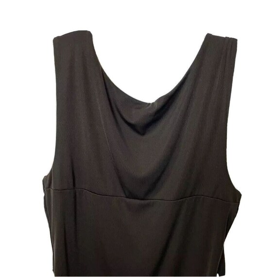 Cache Women's Tank Top Black Sleeveless Square Ne… - image 4