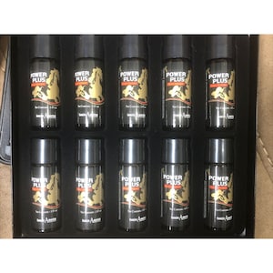 POWER PLUS Drink Ginseng Energy Herb 1oz X 10 Bottles