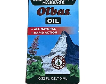 Olbas  Oil  All Natural Pure Plant oil Rapid Action 0.52 Fl Oz  1 Bottle