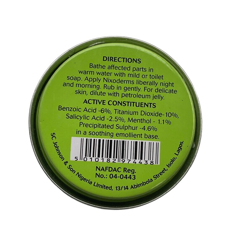 Nixoderm Cream for All Skin Problems Eczema Foot Fungus Ring Worms Pimples & Rashes 17.7g Etsy