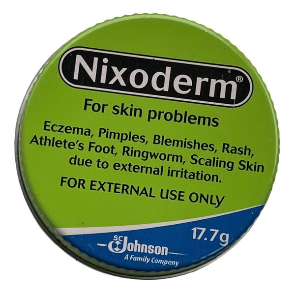 Nixoderm Cream for All Skin Problems Eczema Foot Fungus Ring Worms Pimples & Rashes 17.7g