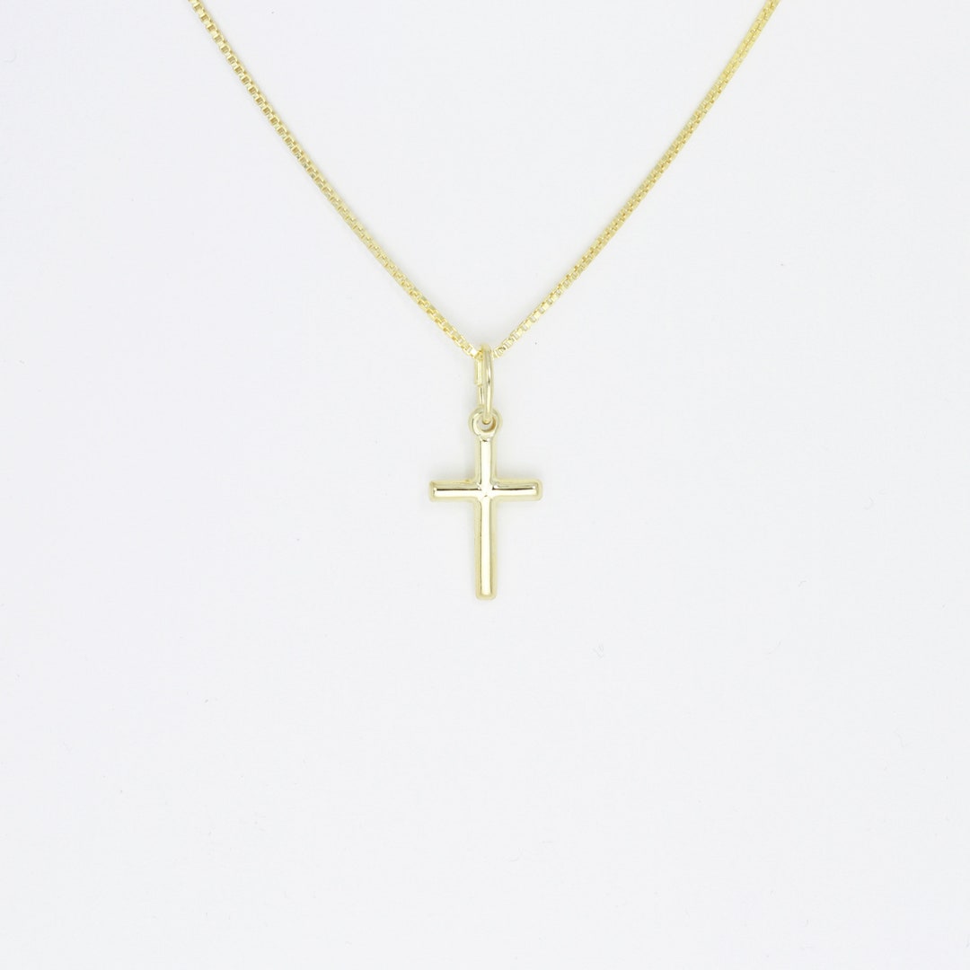 Small Cross Pendant Necklace Limited Quantities While - Etsy