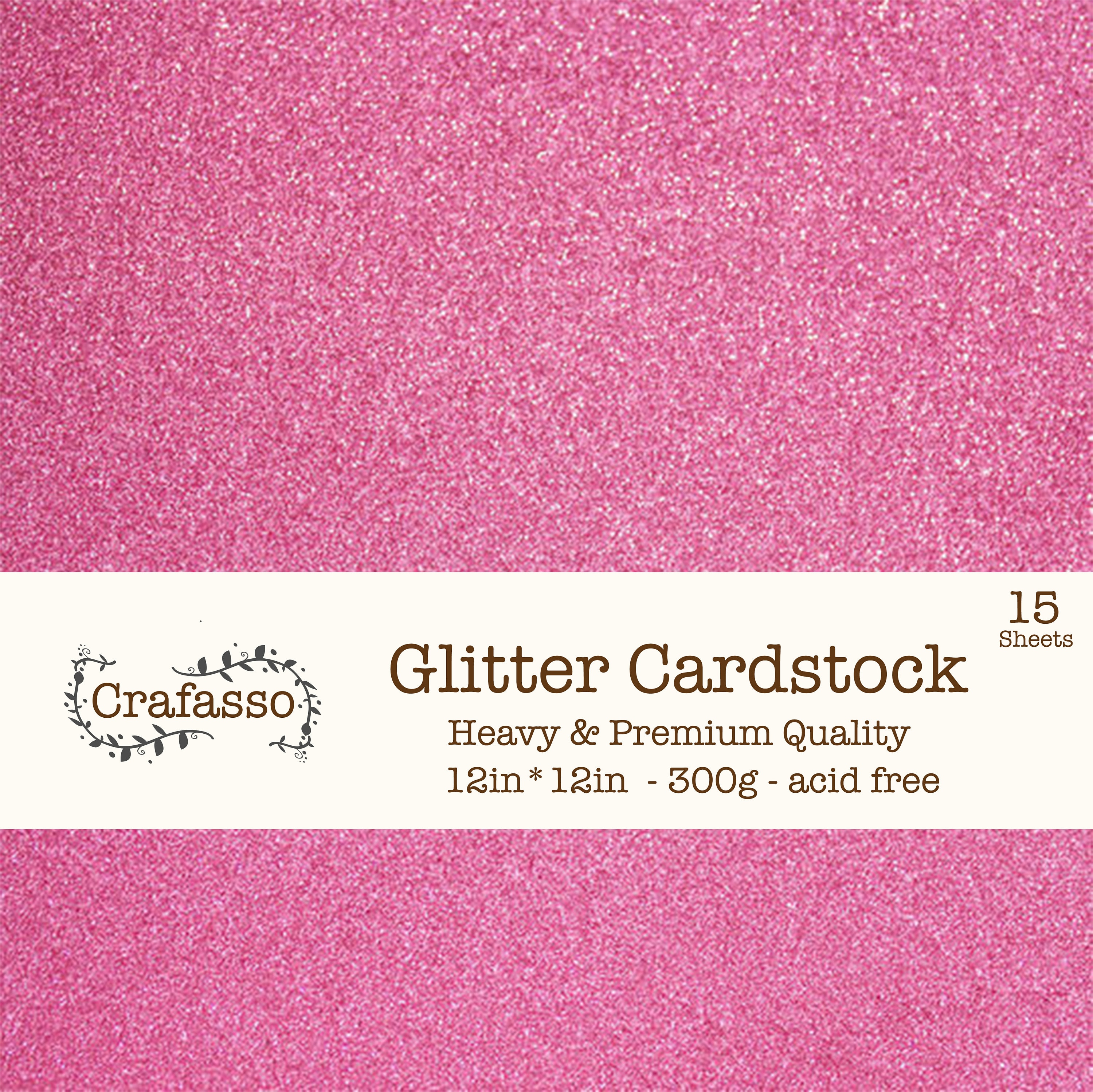 Light Green Glitter Cardstock (10 Sheets, 300gsm) Light Green Cardstock  12x12 Cardstock Paper Colored Cardstock (Light Green)