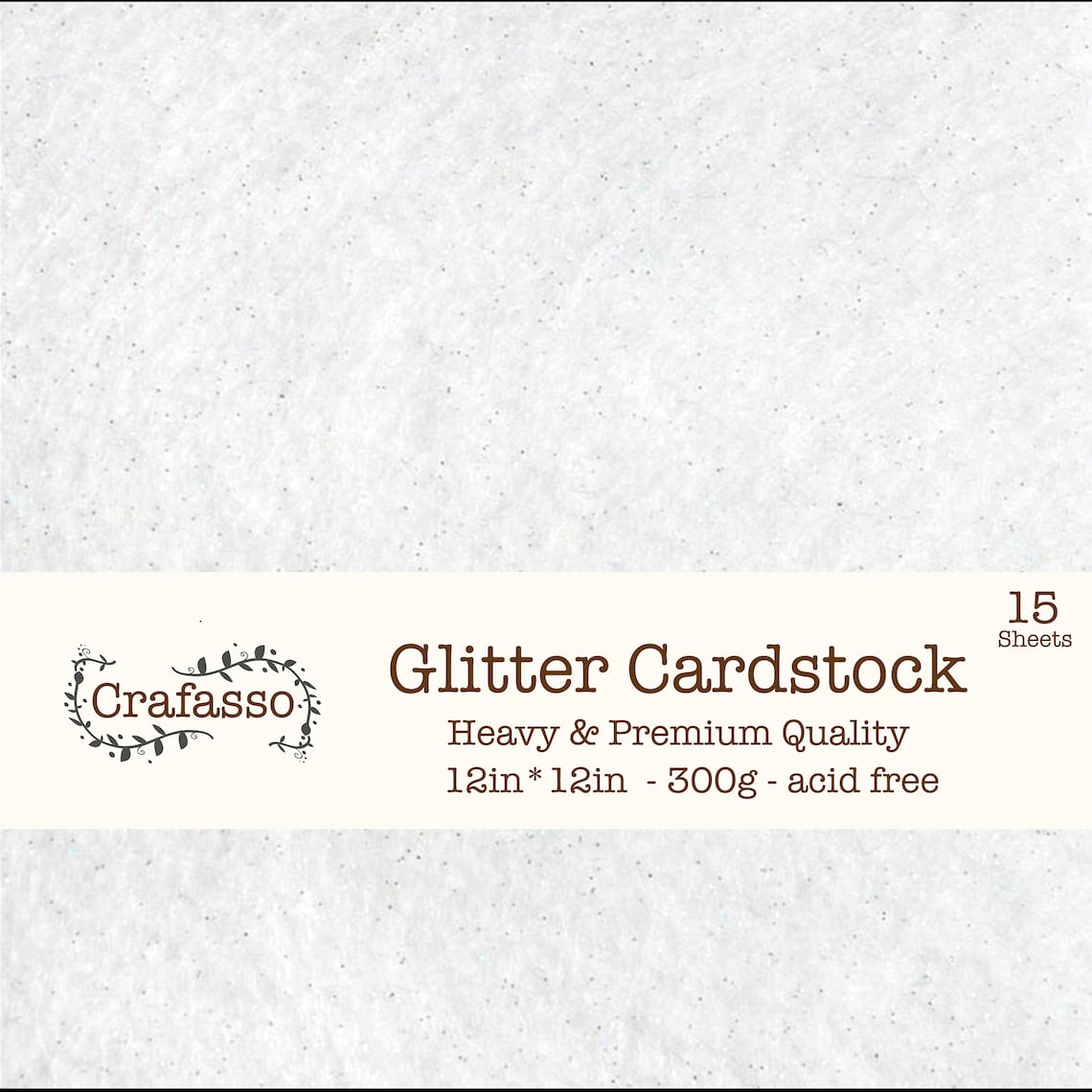 White Glitter Cardstock, Color Glitter Cardstock, Heavy Glitter