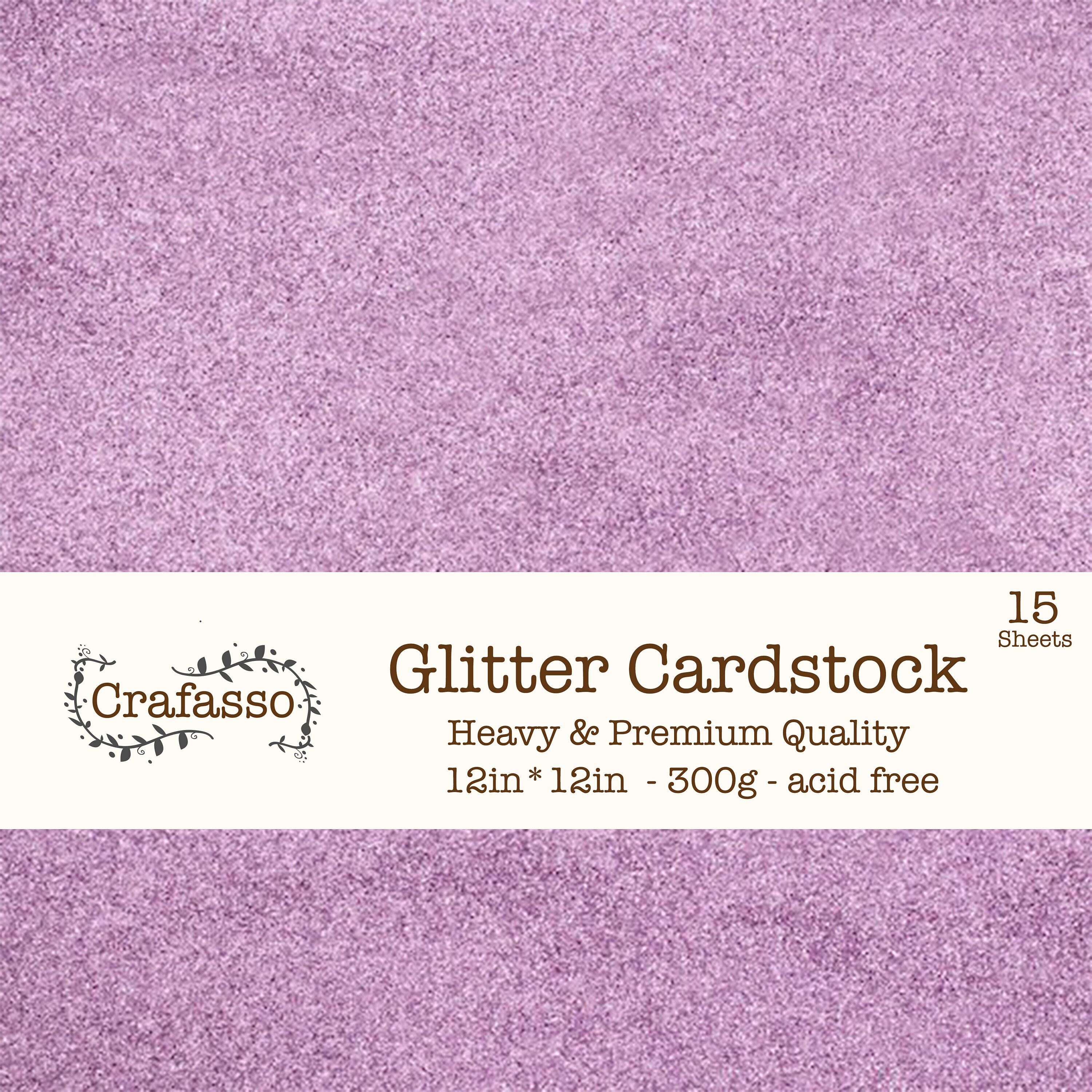 Purple Glitter cardstock grape glitter cardstock heavy Etsy