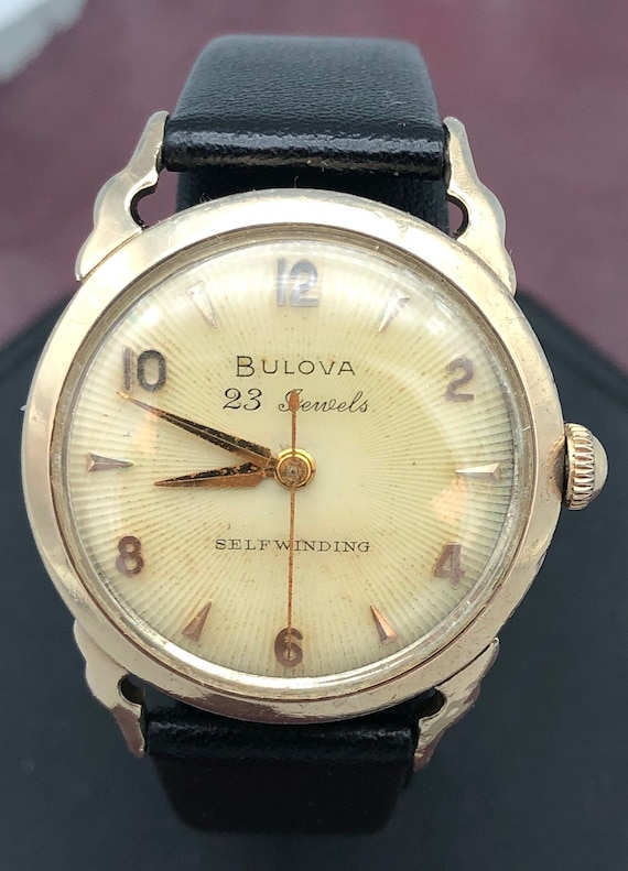 Incredible 1956 Starburst Bulova 23 Watch