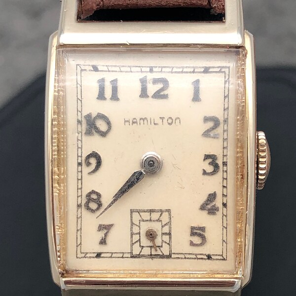 Handsome 1940s Hamilton Tank Watch