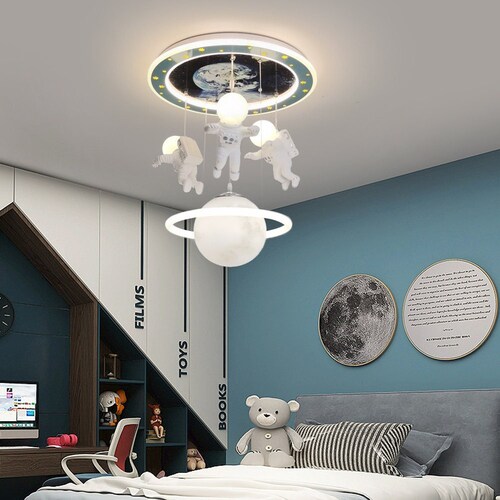 Lamppodesign Astronaut Kids Ceiling Lightkids Room Light