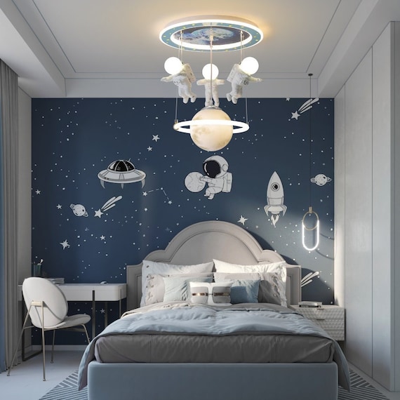 Lamppodesign Astronaut Kids Ceiling Lightkids Room Light Canada Lamppodesign Astronaut Kids Ceiling, Bedroom Light Fixtures Canada