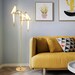 LamppoDesign Brass Floor Lamp,Golden Art Light,Perch Light,LED Metal Home Decor Lighting,Bird Floor Lamp,Gold Floor Lamp,Deco Floor Lamp 