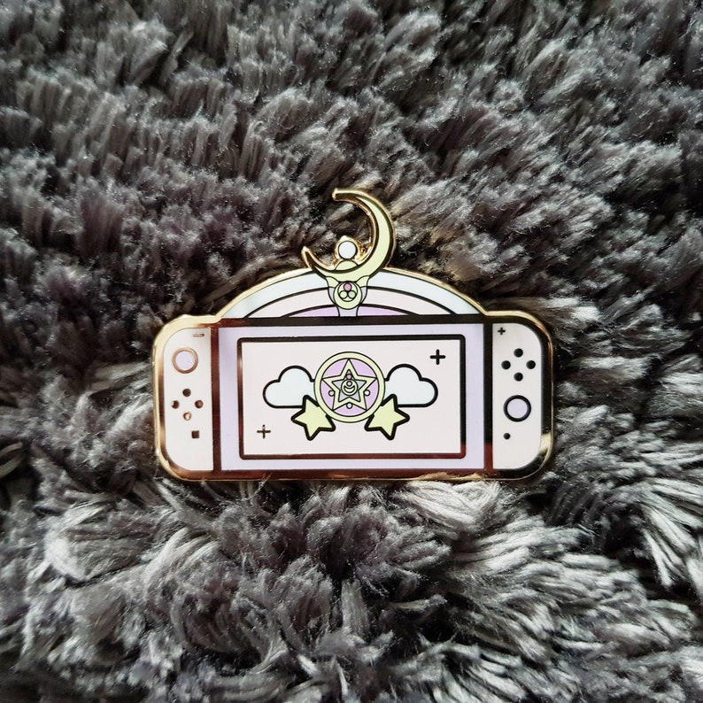 Magical Girl Switch Enamel Pin