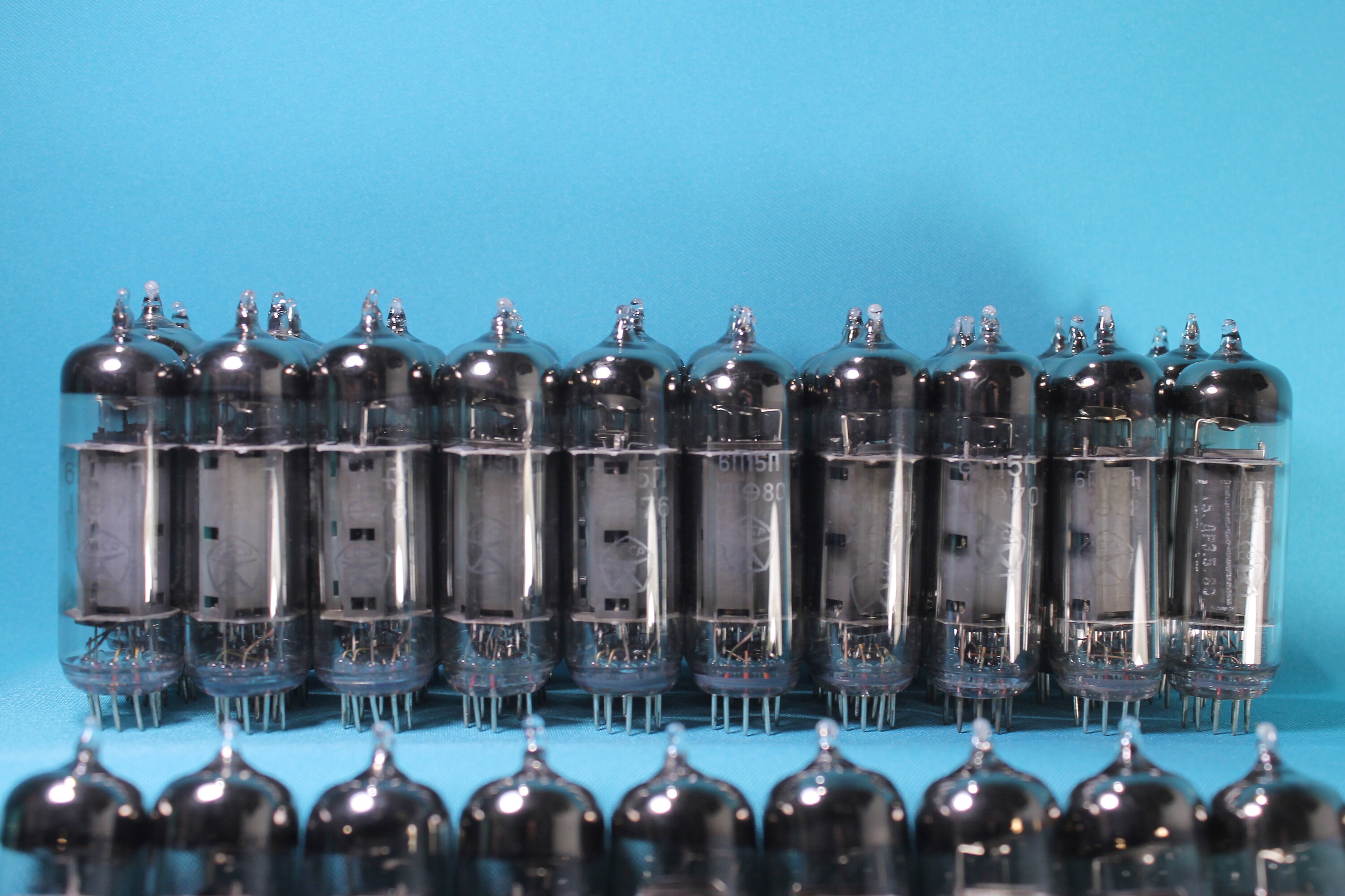 Paire De Pentodes Philips EL83 / 6CK6 Neuves - Tubes à Vide Pour Amplis Audio