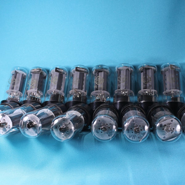 8 PCS 6P3S / 6L6 / 6L6GT. Output Beam Tetrode Tube.Reflector.Power Audio tube USSR.Hi-Fi tubes.Mix.Valve Tube.Tested.