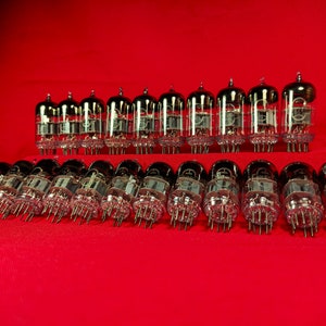 10 PCS 6N23P/E88CC/ECC88/6922/6DJ8.Reflector.Double Triode Tube USSR.MIX.