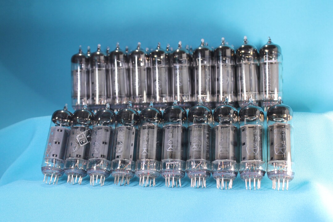 10 PCS 6P15P / EL83 / SV83 Pentode Tube.rzep.gray Logo 70-80'.tested.hi ...
