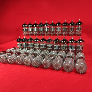 10 PCS 6N23P/E88CC/ECC88/6922/6DJ8.Voskhod.Double Triode Tubes.MIX.