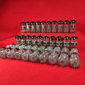 10 PCS 6N23P/E88CC/ECC88/6922/6DJ8.Voskhod.Double Triode Tube USSR.MIX.