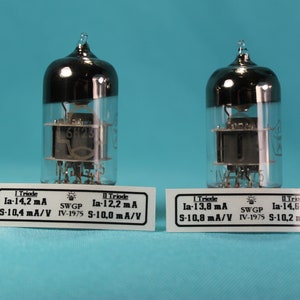 Matched Pair E88CC TESLA GOLD = 6922 = CCa - Foto 5