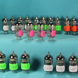 Matched Quad (4PCS) 6J1P-EV / EF95 / 6AK5 / 6F32 VOSKHOD.AMP.Little Dot.Tested. Preamp.Hi-Fi tube.