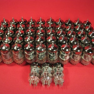 ECF80 MAZDA label vacuum tube valve lampe tested