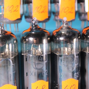 4 Tubes (quad) 6P14P / EL84 / 6BQ5 - Occasion Mais Testés Et Appariés - Pour Amplis à Lampes