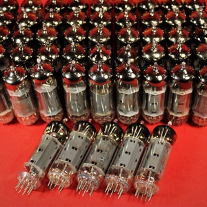 10 PCS 6P15P / EL83 / SV83 Vacuum Pentode Tubes.Valve tubes.MIX.Reflector.