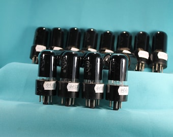 4 PCS 6P6S / 6V6 / 6V6GT / 6AY5. Beam Tetrode Tubes. Reflector. Tested. Hi-Fi Valve. AMP Tube USSR.