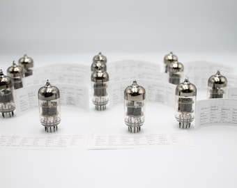 Par combinado de 2 tubos de triodo doble 6N23P/E88CC/ECC88/6922/6DJ8. Reflector.