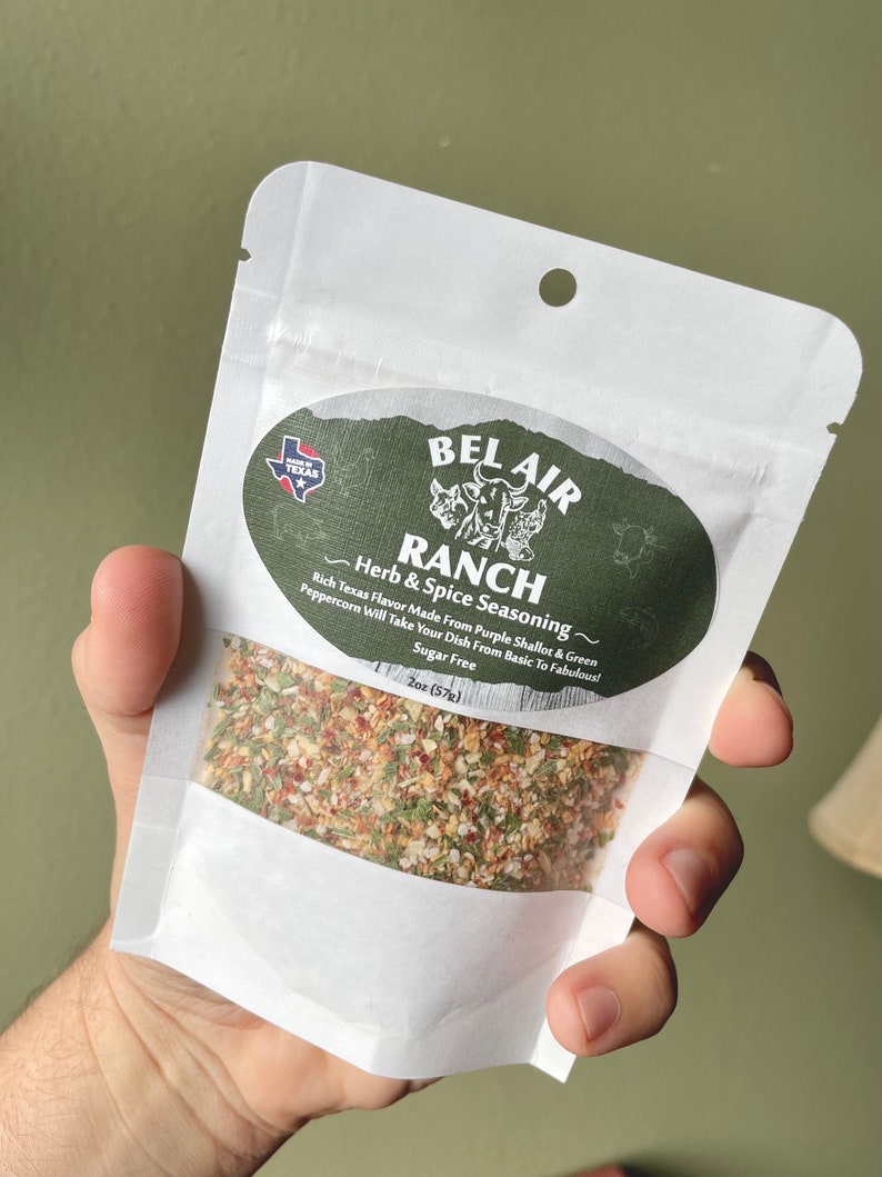 6 pack of Bel Air Ranch Herb and Spice Seasoning 2oz each Free Shipping Put on Chicken, Steak, Pork, Fish, Vegetables image 3