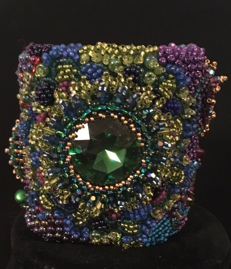 Peacock Necklace /& Matching Cuff Bracelet