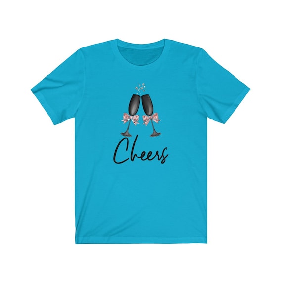 Cheers 2019 vin verres nouvel an Eve Party Party Eve chemise 1242bd Cheers 2019 vin verres nouvel an Eve Party Party Eve chemise 1242bd