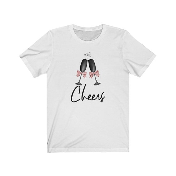 Cheers 2019 vin verres nouvel an Eve Party Party Eve chemise 1242bd Cheers 2019 vin verres nouvel an Eve Party Party Eve chemise 1242bd