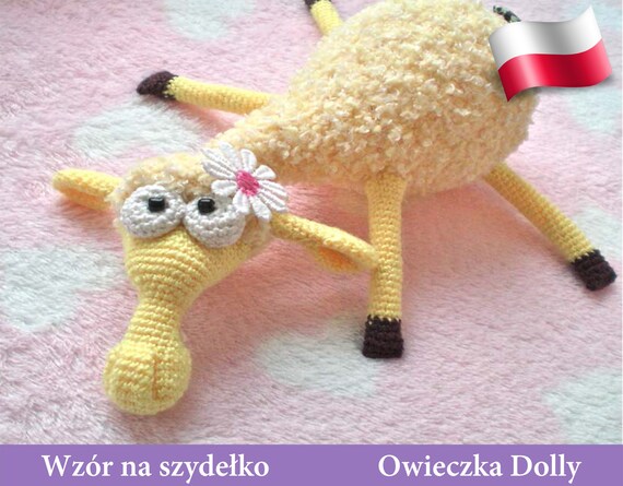 082plm Wzor Na Szydelko Owieczka Dolly Amigurumi Plik Pdf Etsy